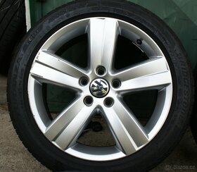 VW original alu kola 5x112 take Audi Seat Skoda zimni pneu - 5