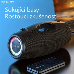 Výkonný 100W bluetooth reproduktor SUPER BASS - 5