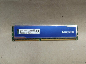 Predám 4GB DDR3 PC RAM moduly - Kingston/Patriot/... - 5