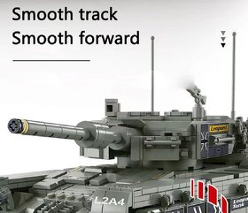 Stavebnice tank Leopard kompatibilní s LEGO - 5