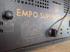 Staré rádio Superhet Diplomat - 5