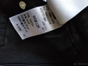 Nové šedé skinny  rifle Levis W28 L28 - 5