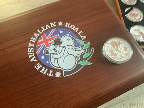 Luxusní etue pro stříbrné mince Koala 1oz od Perth Mint - 5