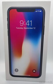 Iphone X 64Gb Baterie 100% - 5