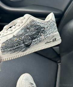 Nike Air Force 1 low custom - BMW E46 - 5