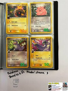 Kusové karty TCG Pokémon STARÉ 15-20LET (ORIGINÁL) - 5