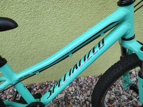 Značkové dětské kolo SPECIALIZED 20" (tyrkysová) - 5