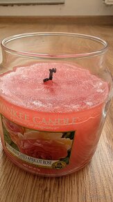 Yankee Candle Sun-Drenched Apricot Rose Vonná svíčka 411g - 5