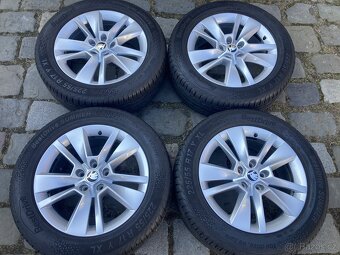 Alu kola ŠKODA KAROQ 4x4 letní BESTDRIVE 225/55R17 DOT2022 - 5