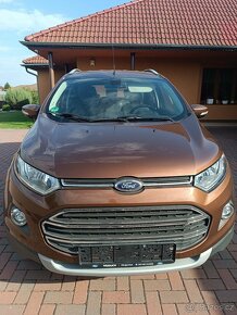 Ford Ecosport, NAJETO 83 TKM, benzin 1.5i - 82kW - 5