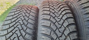 Plechové disky VW Polo 5x100 5,5x15 ET40 185/65r15 zimní - 5