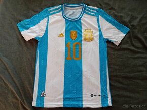 Messi Argentina dětský fotbalový dres set vel.140 - 5