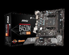 CPU Ryzen 5 2600 + MOBO MSI B450M-A Pro max - 5