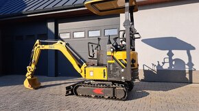 Minibagr NEX N12, joystick, Yanmar 3TNV70, 1250kg - 5