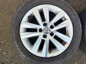 15"letní alu sada Estrada 5x100 origo Polo 6R Fabia 3 Ibiza - 5