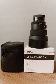 SIGMA 85mm f/1.4 DG DN ART pro bajonet Sony E - 5