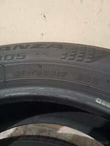 Letní pneu 215/60/17 Bridgestone Turanza T005 - 5