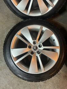 ALU Kola ŠKODA 5x112 R18 ZENITH Zimní pneu 235/45/18 - 5