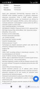 Televize Panasonic Viera TX-P42G20E, osobní odběr Krnov - 5