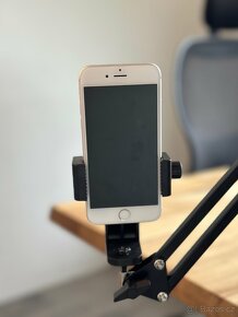 Nastavitelný 360° otočný držák na telefon, mobil 1/4” závit - 5