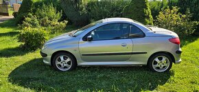 Peugeot 206CC, 1,6i 80kW, velmi pěkný stav - 5