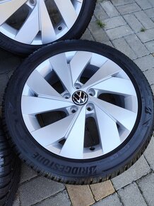 ALU 5x112 r17 VW + ZIMNÍ PNEU - ZÁNOVNÍ DISKY - 5