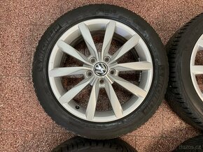 Originál Volkswagen ALU kola 5x112 r17 zimní pneu 6,5mm - 5