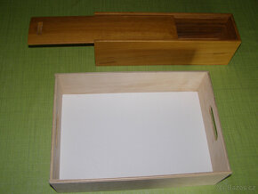 Krabičky dřevěné - 5