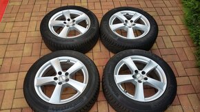 ALU kola FORD /VOLVO 5x108 R17 zimní pneu 235/55/17 rok 2023 - 5