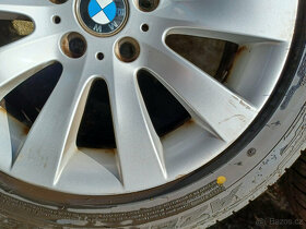 Prodám sadu ALU kol BMW 5x120, 7,5Jx17, ET20, 225/50R17 - 5