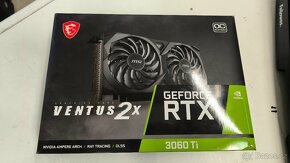 MSI VENTUS RTX 3060 Ti 8GB - záruka 3/26 - 5