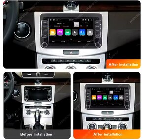 Nové 2DIN android autorádio Škoda/VW/Seat, Apple Carplay - 5