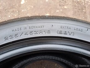 4 Letní pneumatiky Dunlop / Continental 235/45 R18 - 5