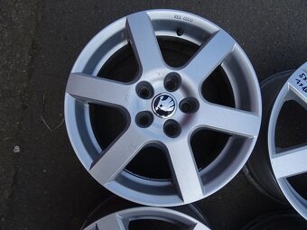 Alu disky na Škoda 16", 5x112, ET 38, šířka 7J - 5