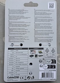 HDMI kabel CableMax 1,8 metru - 5