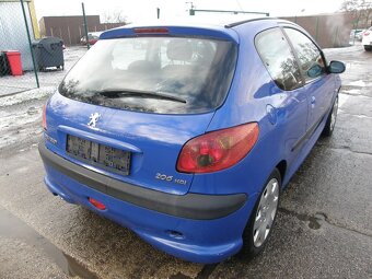 Peugeot 206 1.6 HDI KLIMA, 1 majitel - 5