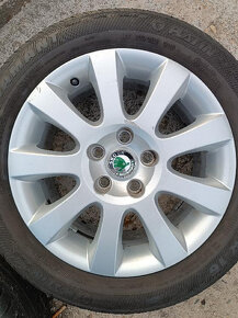 Orig. letní alukola Škoda Superb 1 7Jx16H2, 5x112, ET37 - 5