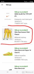 PRODÁNO.....Teplaky Nike. Velikost L - 5