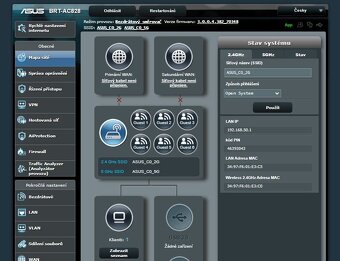 wifi router ASUS BRT-AC828  AC2600   +  SSD 480GB - 5