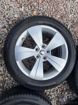 Sada Alu Disků ŠKODA TRITON R17 5x112 - 5