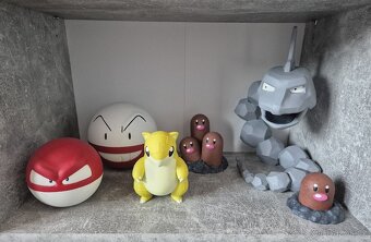 Ručně malované Pokemon figurky - 5