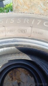 B16 - 4x letní DUNLOP - 225/55 R17 C - 7,5mm - 5