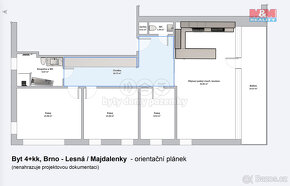 Prodej bytu 4+kk, 100 m², Brno, ul. Majdalenky - 5