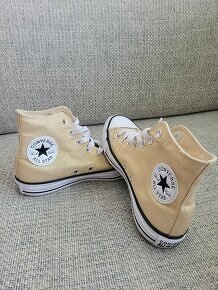 nové zlaté Converse Chuck Taylor All Star Hi Glitter vel 37 - 5