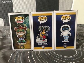 Funko Pop Wall-e, EVE, Crash Bandicoot - 5