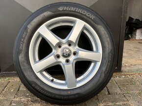 Letní sada 16 palců 205/60 5x112 JAKO NOVÉ - 5