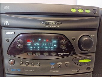 PHILIPS věž FW372C, 3CD-rádio-double deck - 5