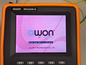 Owon HDS4202M-N osciloskop 2x 200 MHz + multimetr - 5