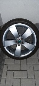 ALU KOLA ORIG.ŠKODA"KENTAUR" 7x17 ET41 5x100 57,1  205x40 - 5