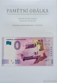 0 Euro Souvenir Citroen DS Fantomas konvolut komplet pouze 2 - 5